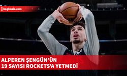 NBA'de Alperen Şengün'ün 19 sayısı Rockets'a yetmedi