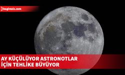 Ay küçülüyor astronotlar için tehlike büyüyor