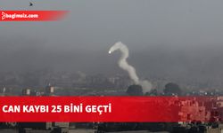 Gazze'de saldırılarda can kaybı 25 bini geçti