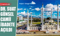 Dr. Suat Günsel Camii törenle ibadete açıldı