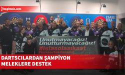 Dartscılardan Şampiyon Meleklere destek