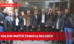 Halkın Partisi, Lefkoşa’da esnafın ve vatandaşın sorunlarını dinledi