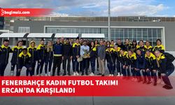 KKTC Fenerbahçeliler Derneği, Fenerbahçe Kadın Futbol Takımı’nı Ercan Havalimanı’nda karşıladı