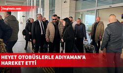 Yarın başlayacak İsias davası için bu sabah Gaziantep'e giden heyet, otobüslerle Adıyaman'a hareket etti