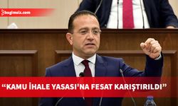 Şahali: Kamu İhale Yasası'na fesat karıştırıldı