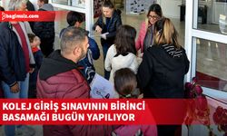 Kolej Giriş Sınavının birinci basamağı bugün yapılıyor