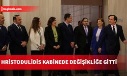 Hristodulidis kabinede değişikliğe gitti