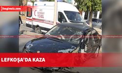 Lefkoşa’da kaza: Sürücü 244 promil alkollü çıktı