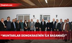 Cumhurbaşkanı Ersin Tatar, Lefke İlçesi Muhtarları İle Bir Araya Geldi