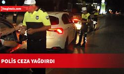 16 sürücü alkollü çıktı, 34 araç trafikten men edildi