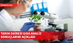 Tarım Dairesi gıda analiz sonuçlarını açıkladı