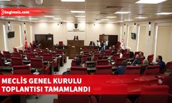 Meclis Genel Kurulu toplantısı tamamlandı