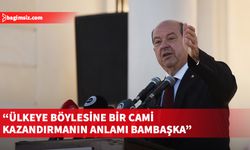 Tatar: Kıbrıs Türk halkının imanına ve haklı davasına büyük bir katkı