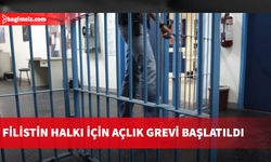 Rum Merkezi Cezaevi'nde Filistin halkı için açlık grevi başlatıldı