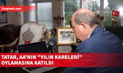 Cumhurbaşkanı Tatar, AA'nın "Yılın Kareleri" oylamasına katıldı