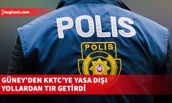 Güney’den KKTC’ye yasa dışı yollardan TIR’ı getirdi