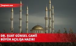 İbadete açılmasına sayılı günler kalan Dr. Suat Günsel Camii, büyük açılışa hazır!