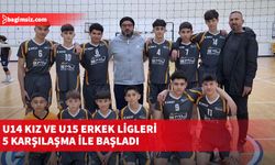 U14 Kız ve U15 Erkek Ligleri 5 karşılaşma ile başladı