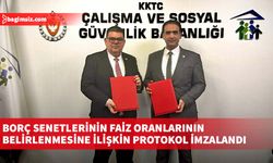 Borç senetlerinin faiz oranlarının belirlenmesine ilişkin protokol imzalandı