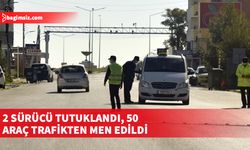 Polis, ülke genelinde 2 bin 148 araç sürücüsünü kontrol etti