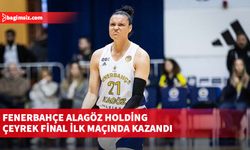 Fenerbahçe Alagöz Holding çeyrek final ilk maçında kazandı