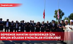 Depremde hayatını kaybedenler için Gazimağusa’nın ardından diğer bölgelerde de anma etkinlikleri düzenlendi