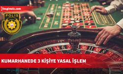 Kumarhaneye girmesi yasak 3 kişiye yasal işlem uygulandı...