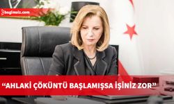 Canaltay: Ahlaki çöküntü başlamışsa işiniz zor