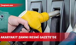 Akaryakıt zammı Resmi Gazete'de