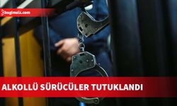 Alkollü içki tesiri altında kazaya yol açan iki araç sürücüsü tutuklandı