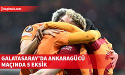 Galatasaray'ın Ankaragücü maçı kadrosu açıklandı