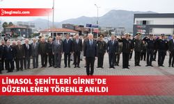 Limasol Şehitleri Girne’de düzenlenen törenle anıldı