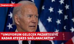 ABD Başkanı Biden, New York'a yaptığı ziyarette açıklama yaptı