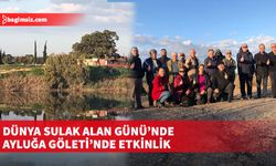 Bazı çevre gurupları ve sivil toplum örgütleri, Dünya Sulak Alan Günü nedeniyle Ayluğa Göleti’nde etkinlik düzenledi