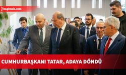 Cumhurbaşkanı Tatar, adaya döndü