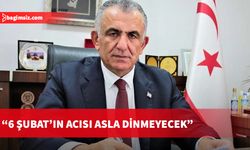 Nazım Çavuşoğlu: 6 Şubat’ın acısı asla dinmeyecek