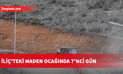 Erzincan'da kayıp işçileri arama çalışmaları 7'nci gününde devam ediyor