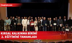 Kırsal kalkınma birimi 2. eğitimini tamamladı