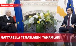 Mattarella, Güney Kıbrıs’taki temaslarını tamamladı