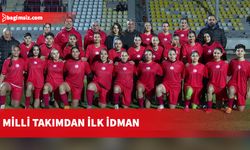 Kadın Futbol Milli takımından ilk idman