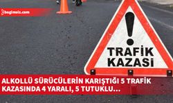 Ülke genelinde dün ve bugün 5 trafik kazası meydana geldi