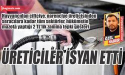 Üreticiler isyan etti…