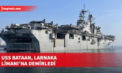 ABD saldırı gemisi, Larnaka Limanı’na demirledi...