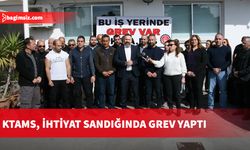 KTAMS, İhtiyat Sandığında grev yaptı