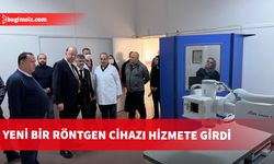 Nalbantoğlu Devlet Hastahanesi Polikliniği'nde yeni bir röntgen cihazı hizmete girdi