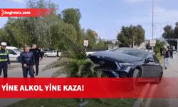 Lefkoşa’da kaza: Sürücü 105 promil alkollü