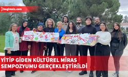 Yitip Giden Kültürel Miras Sempozyumu kapsamında planlanan atölyelerin ilki Birgül Feyzioğlu eğitmenliğinde gerçekleştirildi