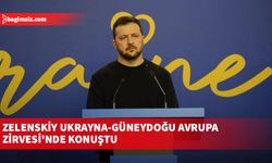 Zelenskiy Ukrayna-Güneydoğu Avrupa Zirvesi'nde konuştu