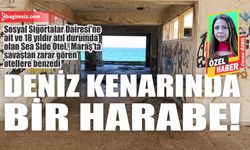 Deniz kenarında bir harabe!