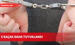 Ülkede kaçak olarak bulunan 5 kişi tutuklandı